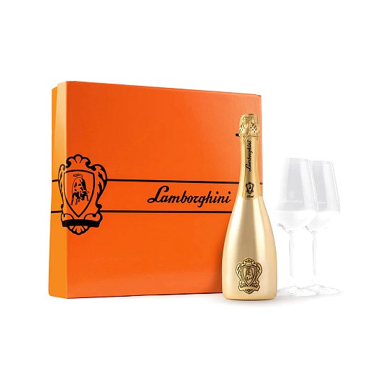 Lamborghini Gold Extra Dry Prosecco 0,75l + 2x sklo